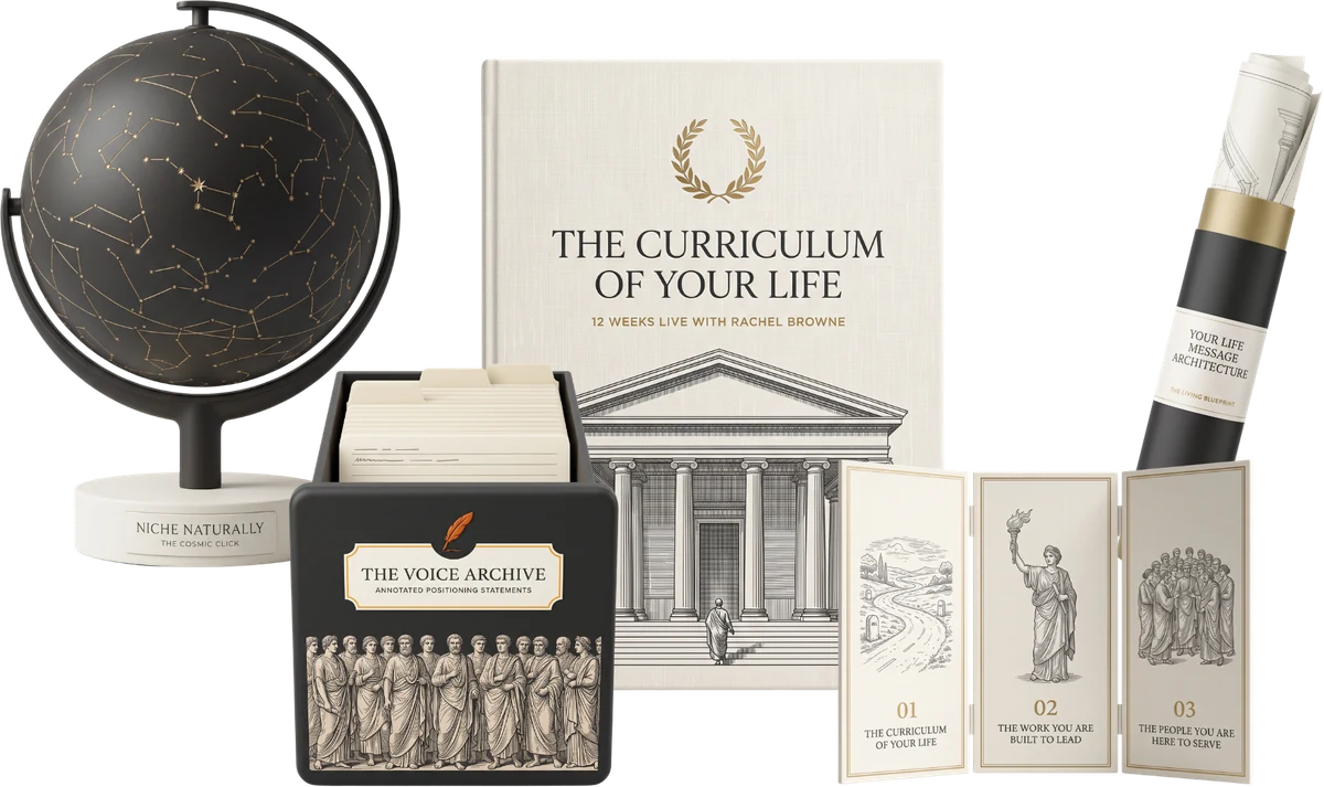The Curriculum of Your Life: the complete program with Niche Naturally and The Voice Archive